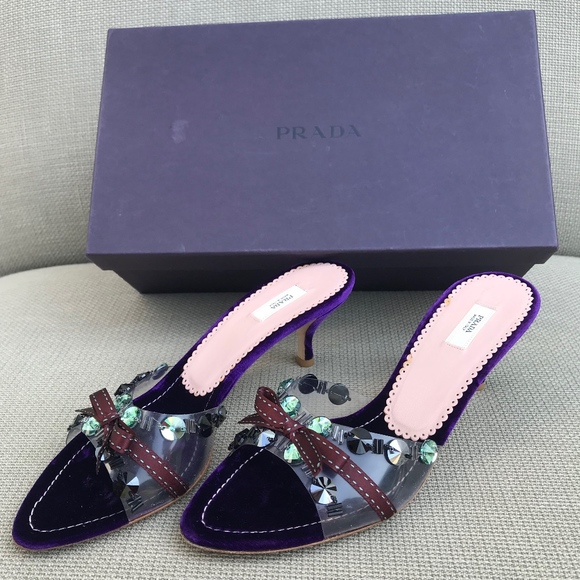 Vintage Prada Mules - Picture 1 of 8